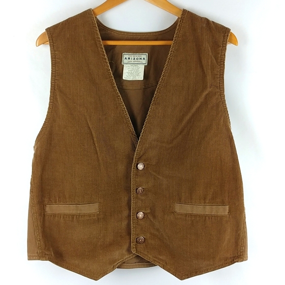 Arizona Jean Company Jackets & Coats Arizona Mens Brown Corduroy
